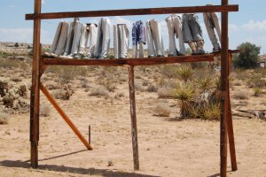 Noah Purifoy's art.